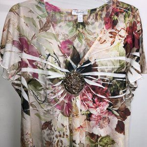 Dressbarn Ladies Top Size 1X